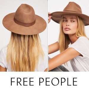 Free people Brown wool hat